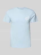 Koszulki męskie - T-shirt z nadrukiem z logo - miniaturka - grafika 1