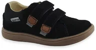 Buty dla chłopców - Dziecięce buty wiosenne skórzane Bartek 8600361 Czarne - miniaturka - grafika 1