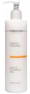 Mleczka do demakijażu - Mleczko do mycia twarzy Christina Forever Young delikatne 300 ml (7290100363904) - miniaturka - grafika 1