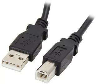 USB kabel A-B czarny - Kable USB - miniaturka - grafika 1