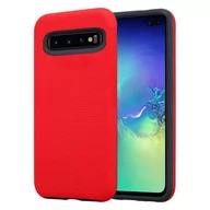 Etui i futerały do telefonów - Pokrowiec Do Samsung Galaxy S10 PLUS Etui w CZERWONE GOŹDZIKI Obudowa Case Cover Ochronny Cadorabo - miniaturka - grafika 1