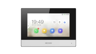 Hikvision DS-KH6320-WTE2(B) część do domofonu Stacja główna - Akcesoria do domofonów i wideodomofonów - miniaturka - grafika 1