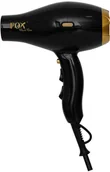 Suszarki fryzjerskie - Fox Black Rose Suszarka do włosów z jonizacją 2100 W - miniaturka - grafika 1