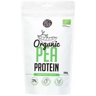 DIET FOOD Proteina z groszku BIO 200 g 10384 - Suplementy naturalne - miniaturka - grafika 1