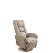 Fotele - Rozkładany Fotel Wypoczynkowy Pulsar Cappuccino Halmar - miniaturka - grafika 1
