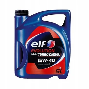 Elf Evolution 500 Td 15W40 5L - Oleje silnikowe - miniaturka - grafika 1