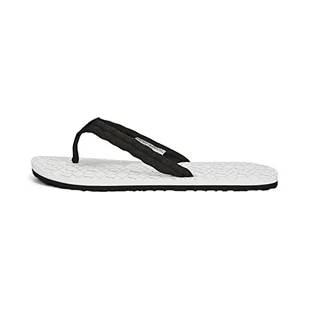 PUMA Męskie klapki Epic Flip V2 Logo Power Flop, Puma Biały PUMA Czarny Cool Mid Gray, 49.5 EU - Klapki i japonki męskie - miniaturka - grafika 1