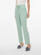 Spodnie damskie - Vero Moda Spodnie w kolorze turkusowym - miniaturka - grafika 1