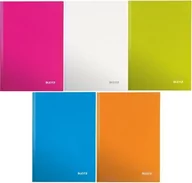 Zeszyty szkolne - Leitz Zeszyty w kratkę A4 WOW Turkusowy - miniaturka - grafika 1