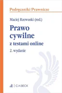 Prawo - Prawo cywilne z testami online - Jacek Barczewski, dr Katarzyna Jerka, dr hab. Magdalena Rzewuska, Natalia Rzewuska - książka - miniaturka - grafika 1