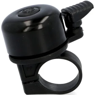 FISCHER Mini dzwonek rowerowy, czarny, jeden rozmiar 85797 - Dzwonki do roweru - miniaturka - grafika 1