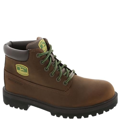 Skechers Męskie x John Deere Sergeants Dozer Botki, Brązowe, 40 UK, Brązowy, 41 EU