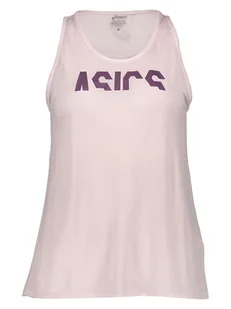 asics Top sportowy "Esnt Gpx" w kolorze jasnoróżowym - Koszulki sportowe damskie - miniaturka - grafika 1