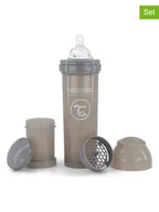 Butelki dla niemowląt - Twistshake 5-częściowy zestaw w kolorze jasnoszarym - 330 ml - miniaturka - grafika 1