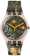 Zegarki męskie - Zegarek Swatch SUOZ357 ALLEGORIA DELLA PRIMAVERA BY BOTTICELLI - miniaturka - grafika 1