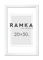 Ramki na zdjęcia - Ramka na zdjęcia 20x30 cm Biała - miniaturka - grafika 1