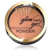 Bronzery i konturowanie twarzy - Eveline Eveline Glow&Go Bronzer w kamieniu nr 02 - miniaturka - grafika 1