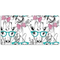 Podkładki na biurko - Mata ochronna na biurko Hipsterski motyw 120x60 cm - miniaturka - grafika 1