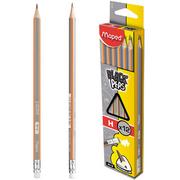 Ołówki - Ołówki z gumiką Blackpeps H 851725) - miniaturka - grafika 1