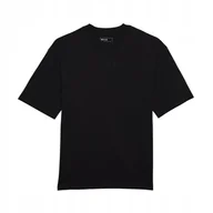 Koszulki męskie - T-SHIRT FOX WORDMARK OVERSIZED BLACK M - miniaturka - grafika 1