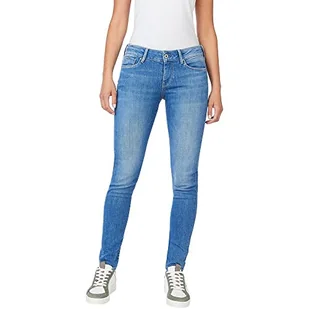 Pepe Jeans Soho Dżinsy Damskie, Niebieski (Denim-mg7), 25W x 30L - Spodnie damskie - miniaturka - grafika 1