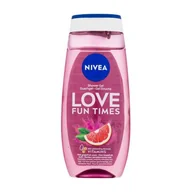 Kosmetyki do kąpieli - Nivea Love Fun Times Żel pod prysznic 250 ml - miniaturka - grafika 1