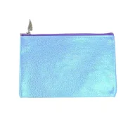 Kosmetyczki, organizery i kuferki - Rimmel Rimmel Make Up Bag Kosmetyczka Na Zamek Turquoise Shimmer - miniaturka - grafika 1
