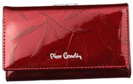 Portfele - Średniej wielkości lakierowany portfel damski z sekcją na monety — Pierre Cardin - miniaturka - grafika 1