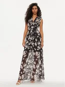 Sukienki - Guess Sukienka koktajlowa W3GK60 WDW82 Czarny Regular Fit - miniaturka - grafika 1