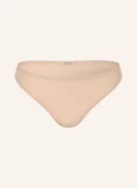 Majtki damskie - Calvin Klein Slip Perfectly Fit Ultralight beige - miniaturka - grafika 1