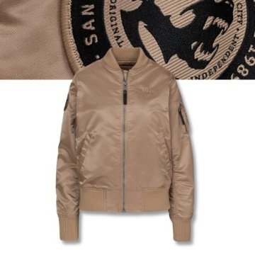 Damska Kurtka przejściowa Pitbull Genesee IV bomberka klasyczny fason