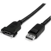 Kable komputerowe i do monitorów - StarTech DPPNLFM3PW kabel DisplayPort 0,9 m Czarny - miniaturka - grafika 1