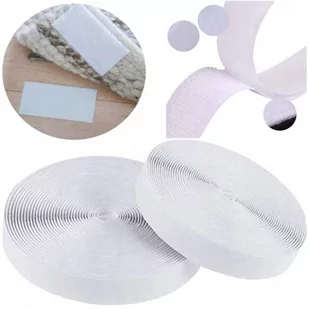 Rzep Taśma Samoprzylepna Do Cięcia Do Obrazów 4,57M Wielofunkcyjna Biała - Scrapbooking - miniaturka - grafika 1