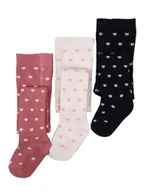 Rajstopy - Rajstopy dziewczęce bawełniane we wzory 3PAK 92-98 YOCLUB - miniaturka - grafika 1