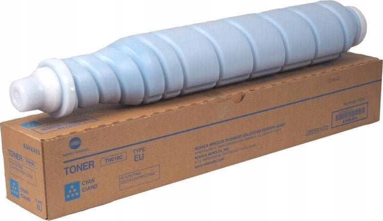 Toner Konica Minolta KonicaMinolta Toner TN-619C for AcurioPress C3070/C3080 BizhubPress C3070/C3080/C3080dx cyan A3VX455