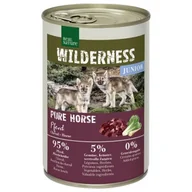 Mokra karma dla psów - REAL NATURE WILDERNESS Junior Pure Horse — Konina 6x400 g - miniaturka - grafika 1