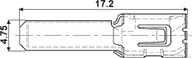 Wtyczki i adaptery - NoName Konektor A 4,7-1 męski 1417 25 szt - miniaturka - grafika 1