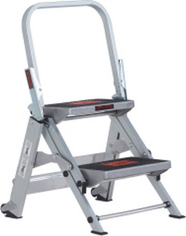 Lero Podest roboczy Little Giant Brenta wys. 45 cm, 2 stopnie, 2 koła