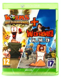 Worms Battlegrounds + Worms W.M.D GRA XBOX ONE - Gry Xbox One - miniaturka - grafika 2