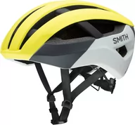 Kaski rowerowe - Smith Network MIPS Matte Neon Yellow Viz - miniaturka - grafika 1