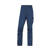 Odzież robocza - Delta Plus Spodnie robocze Panostyle z poliestru i bawełny Elastan kolor granatowy rozmiar XXL PANOSTRPAMOXX PANOSTRPAMOXX - miniaturka - grafika 1