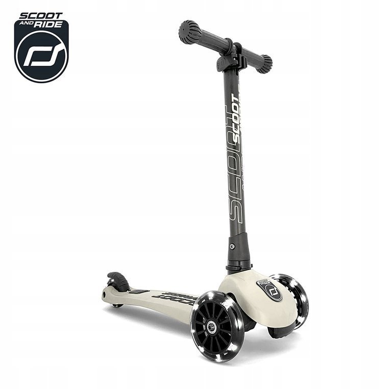 Scoot & Ride Highwaykick 3 LED Ash 96344