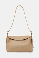 Torebki damskie - Patrizia Pepe torebka skórzana kolor beżowy 8B0256 L148 - miniaturka - grafika 1