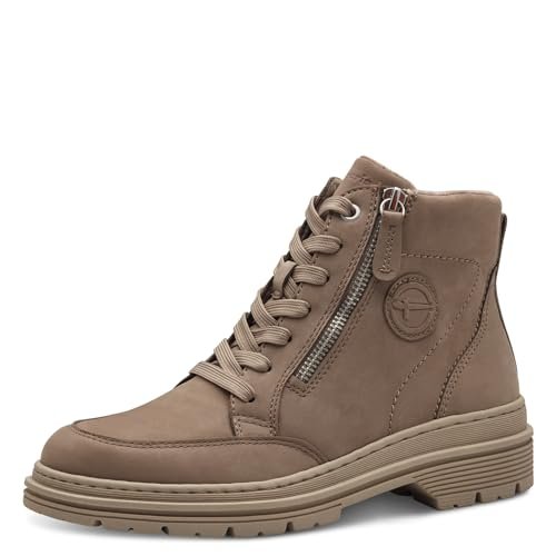 Tamaris Damskie buty 1-25235-43, modne kozaki, szarobrązowe (taupe), 39 EU, szarobrązowy, 39 EU