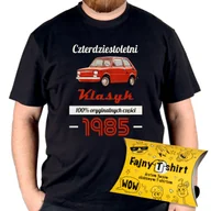 Koszulki męskie - Koszulka Na 40 Urodziny Prezent Upominek Na Oryginalnych Częściach Męska4Xl - miniaturka - grafika 1