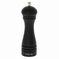 Młynki do soli i pieprzu - JAVA Młynek do pieprzu 18 cm czarny matowy - miniaturka - grafika 1