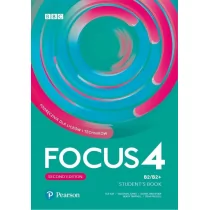 Focus 4. Second Edition. Students Book + kod (Digital Resources + Interactive eBook) - Podręczniki dla liceum - miniaturka - grafika 1