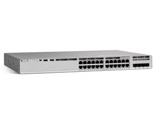 C9200L-24P-4G-E - 24x 1GE RJ45 PoE+ 370/740W 802.3at, uplink 4x 1G SFP, Network Essentials, MACsec, Cisco Catalyst 9200L Switch - Switche - miniaturka - grafika 1