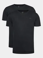 Koszulki męskie - Gant Komplet 2 t-shirtów C-Neck 2 Pack 900002008 Czarny Regular Fit - miniaturka - grafika 1