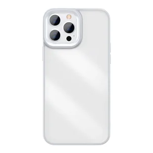 Baseus Crystal Phone Case pancerne etui do iPhone 13 Pro Max z żelową ramką szary ARJT000513 - Etui i futerały do telefonów - miniaturka - grafika 15